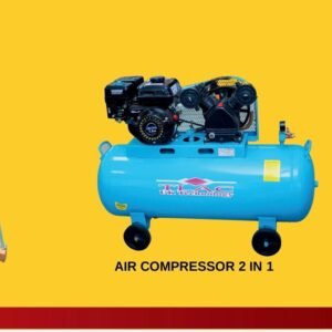 Uk Tlac air compressor 2in1 petrol and electric