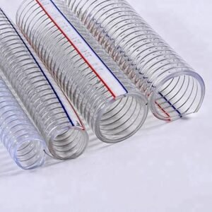 CLEAR  STEEL SUCTION PIPES -1.5 Inches by 30 metres