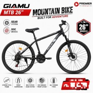 Mountain bike size 26 with Gear system