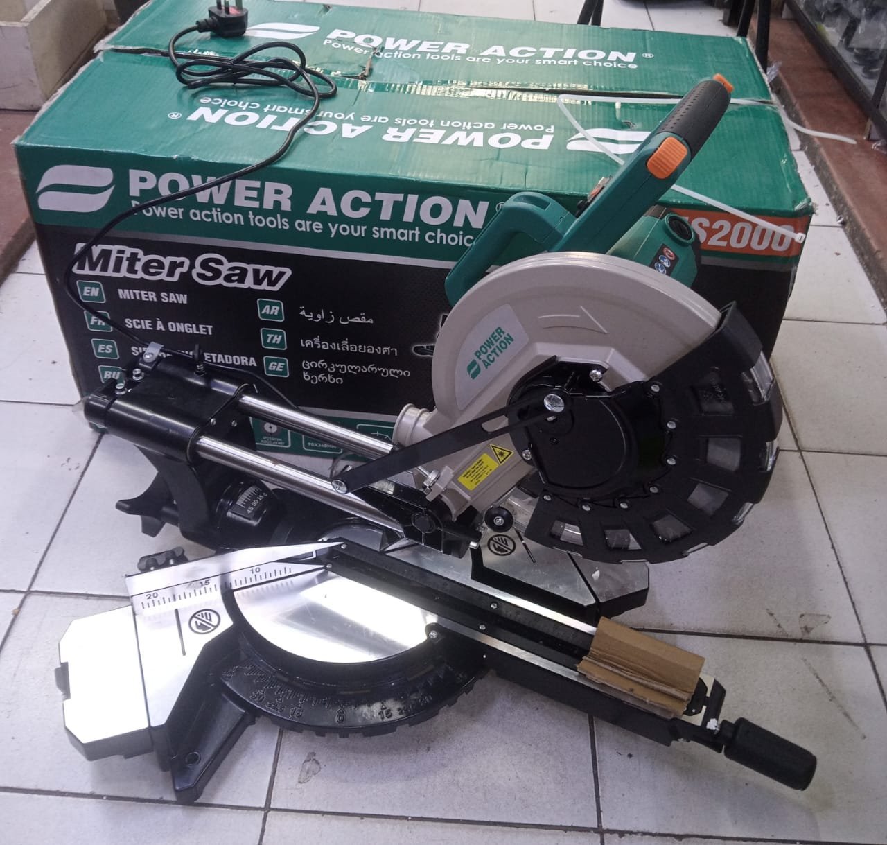 Sliding disc miter saw ms2000