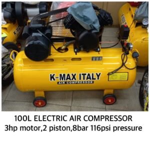 Italy 100L electric Air compressor 3hp 2piston