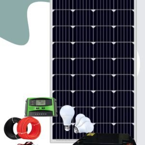 100watts complete solar kit system 80ah