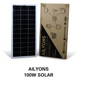 100watts all weather solar panel