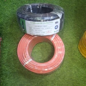 Dc solar auto cable copper 6.0mm 100m roll