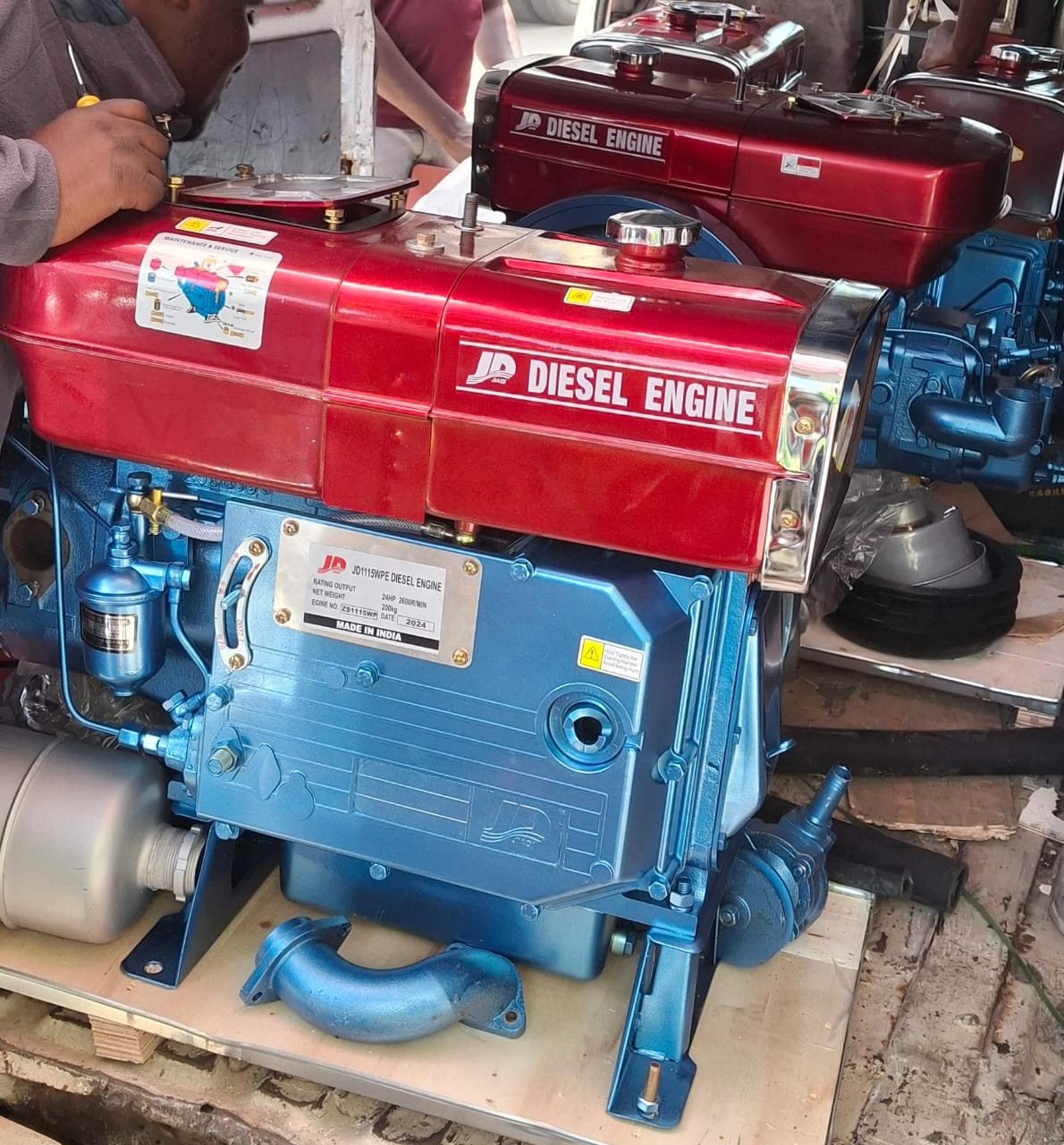 India Jd 24HP Diesel Engine Watercool