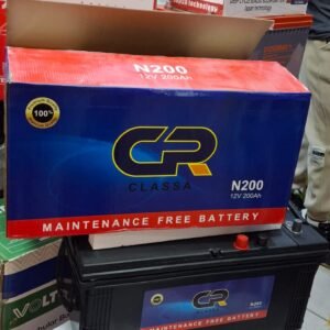 N200 Automotive Car Battery 200ah 12volts Maintenance free