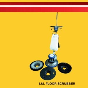 Floor polisher scrubber 220v 1100watts 154rpm 17inch 12mtrs cable
