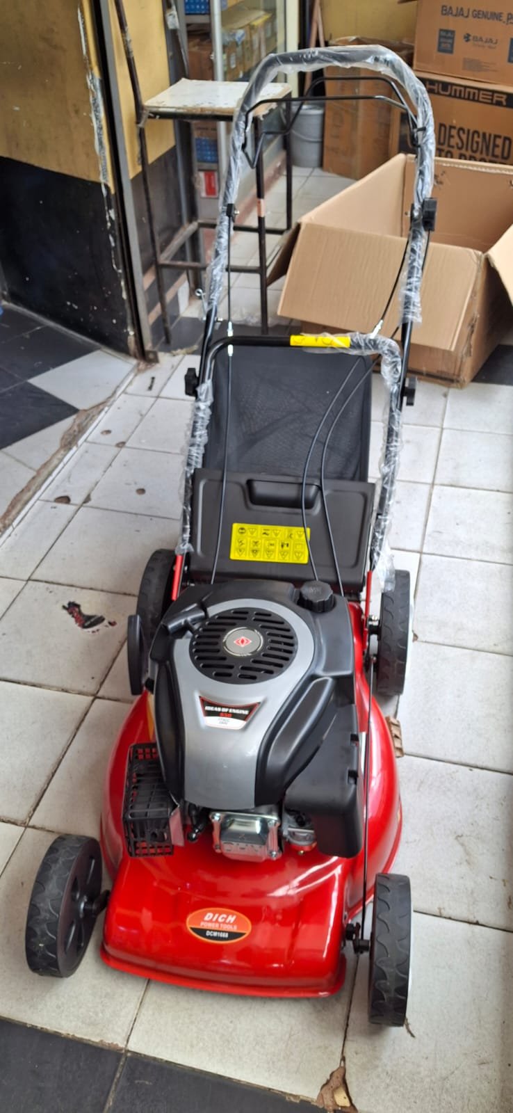 Dich 173cc self propelled petrol lawn mower