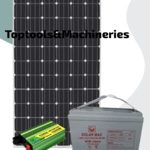 1,000watts solar backup system