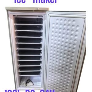 Dc solar standing freezer ice maker 198ltrs