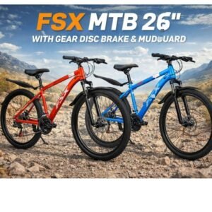 Fsx mountain bike size 26 inch with gear and mudguard