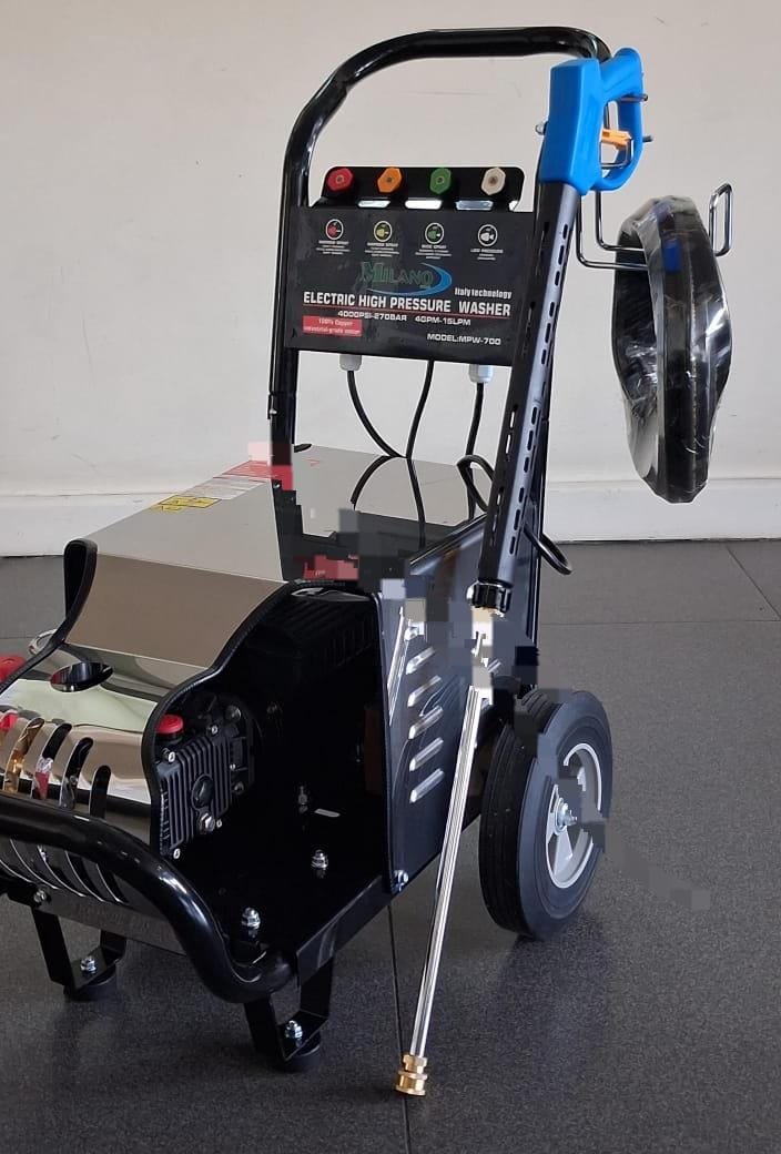 MPW700 Milano Italia Electric Pressure Washer 4000PSI 3hp Motor