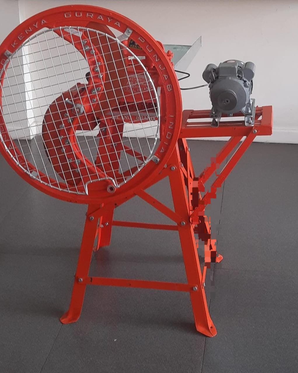 Milano 2 blade chaff cutter machine