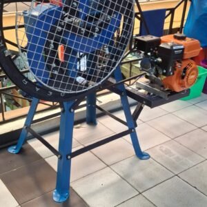 3blade animal Feed chaff cutter machine with 7.5hp petrol engine