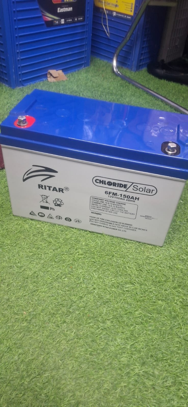 Ritar chloride solar battery 150ah 12v