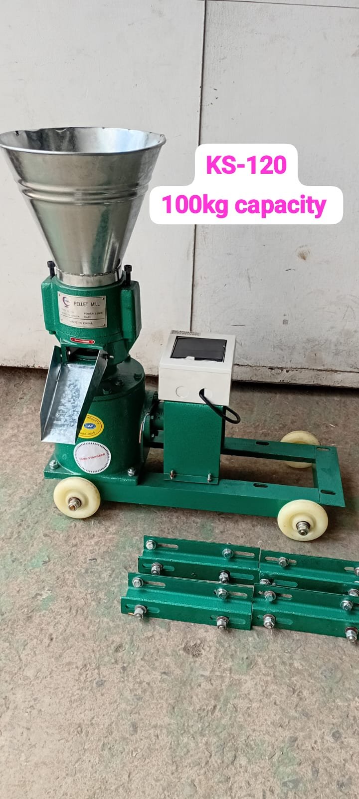 Natasha PELLET MILL MACHINE 100kg with 3hp motor