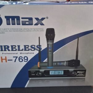 Max wireless pair microphone dh 769 double