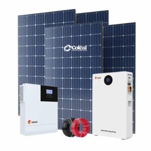 5Kw 5000watts 5Kva AmpNova Lithium Solar kit-5Kwh  Hybrid Inverter