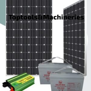Complete home solar system 400watts