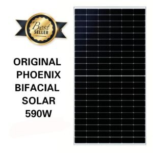 Phoenix bifacial solar panel all weather 590watts