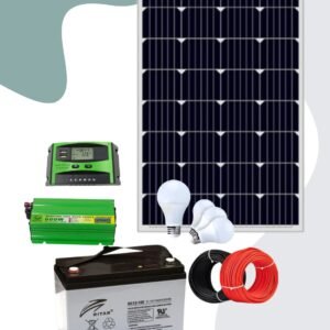 80watts complete solar system kit 50ah