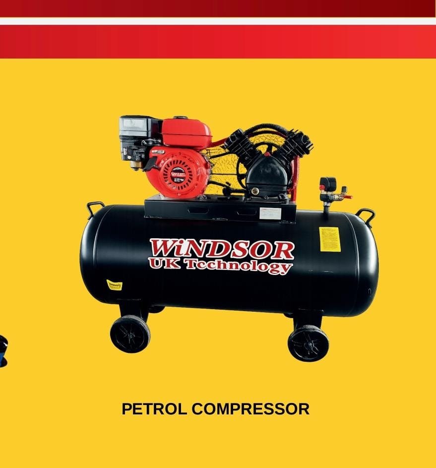 Uk windsor air compressor petrol engine