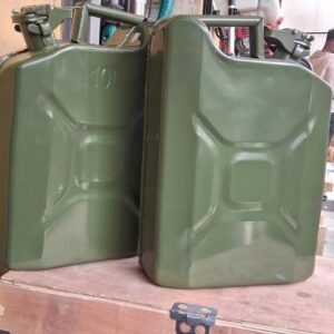 10liters fuel metallic  jereycans