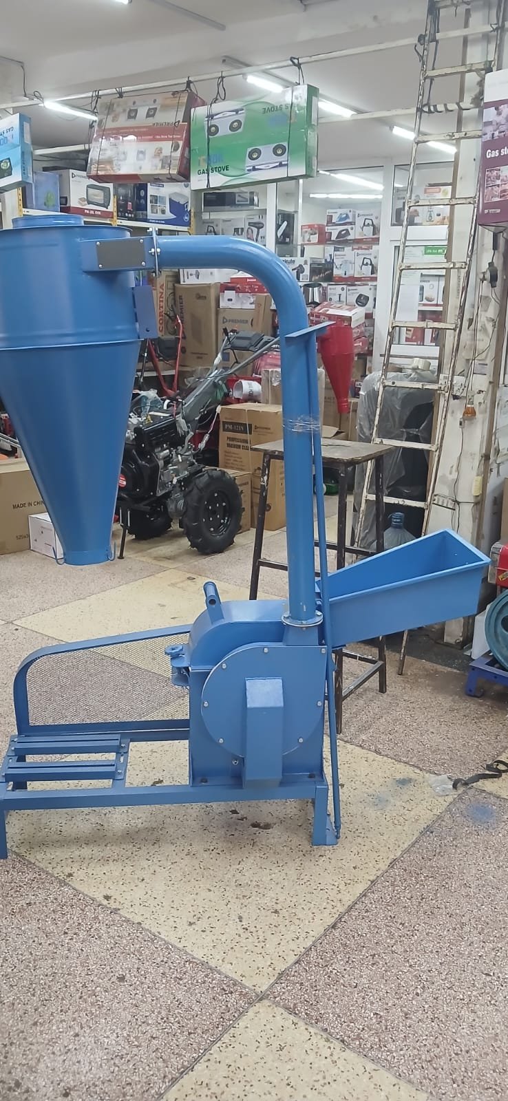 Electric poshomill machine 7.5hp