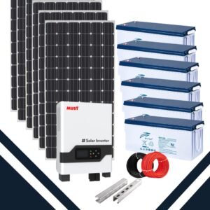 5kilowatts backup solar complete package