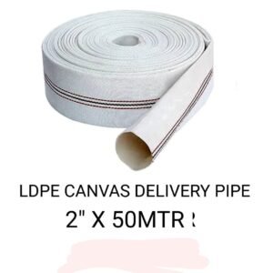50mtrs 2inch LDPE canvas delivery pipe