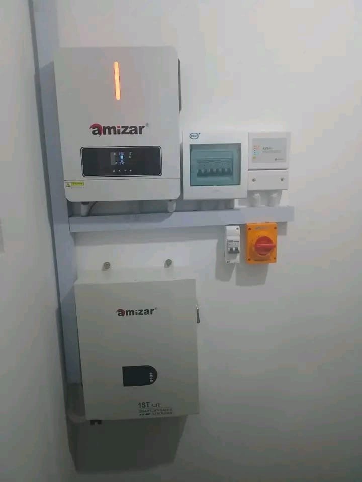 High frequency amizar off grid inverter 3kva 24v mppt