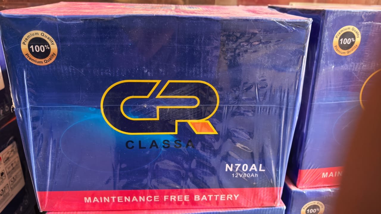 N70 free maintenance car battery