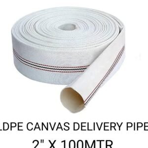 Ldpe canvas delivery water pipe 2inch 100mtrs