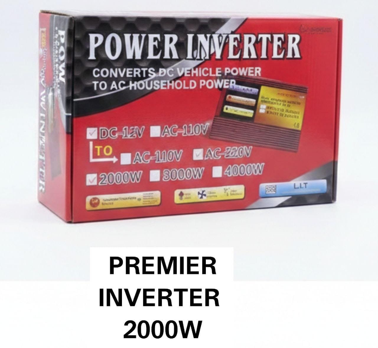 Premier power inverter 2000watts 12v