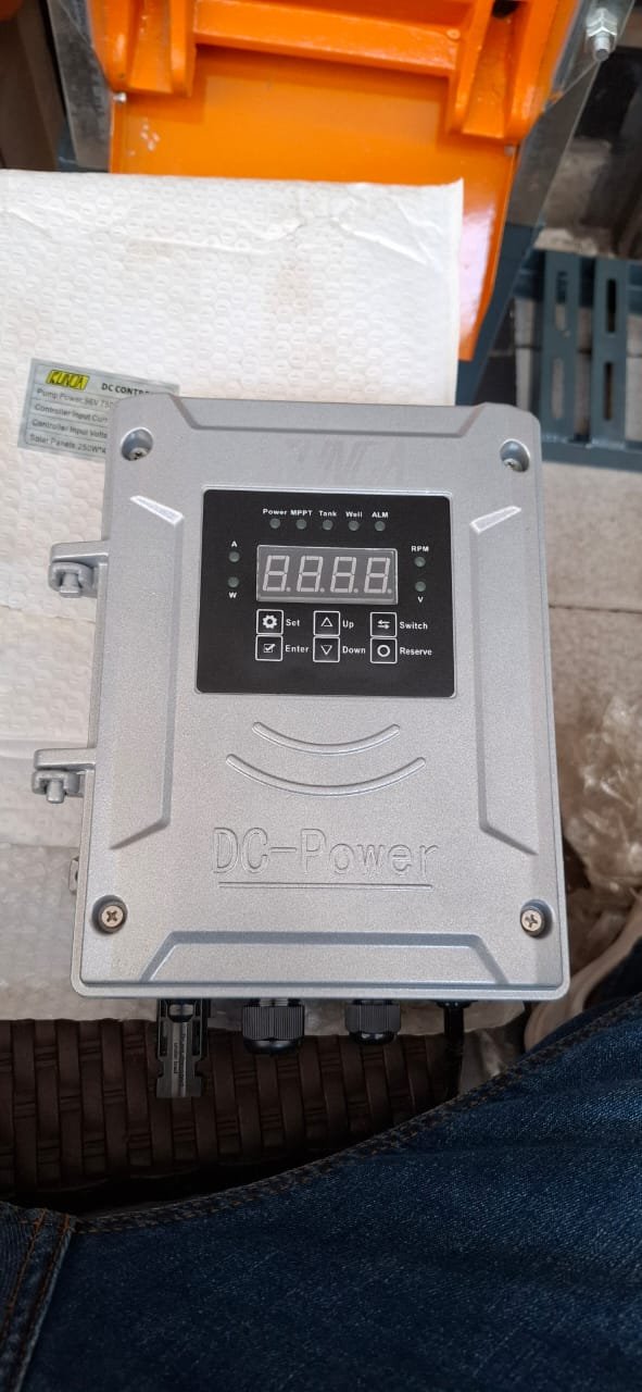 Solar pumps control box 110M 96volts