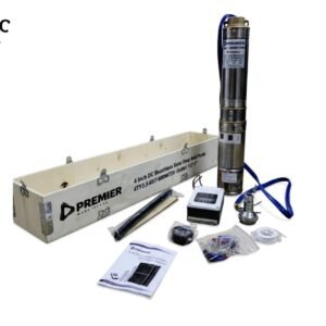 Premier solar dc submersible waterpump 65m 600w 72v