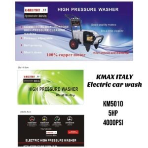 Kmax italy electric car wash machine 4000psi 5hp km5010