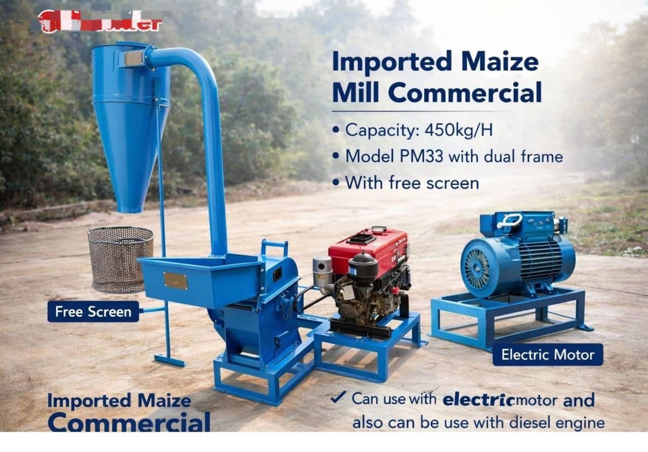 7.5hp Electric Commercial poshomill machine