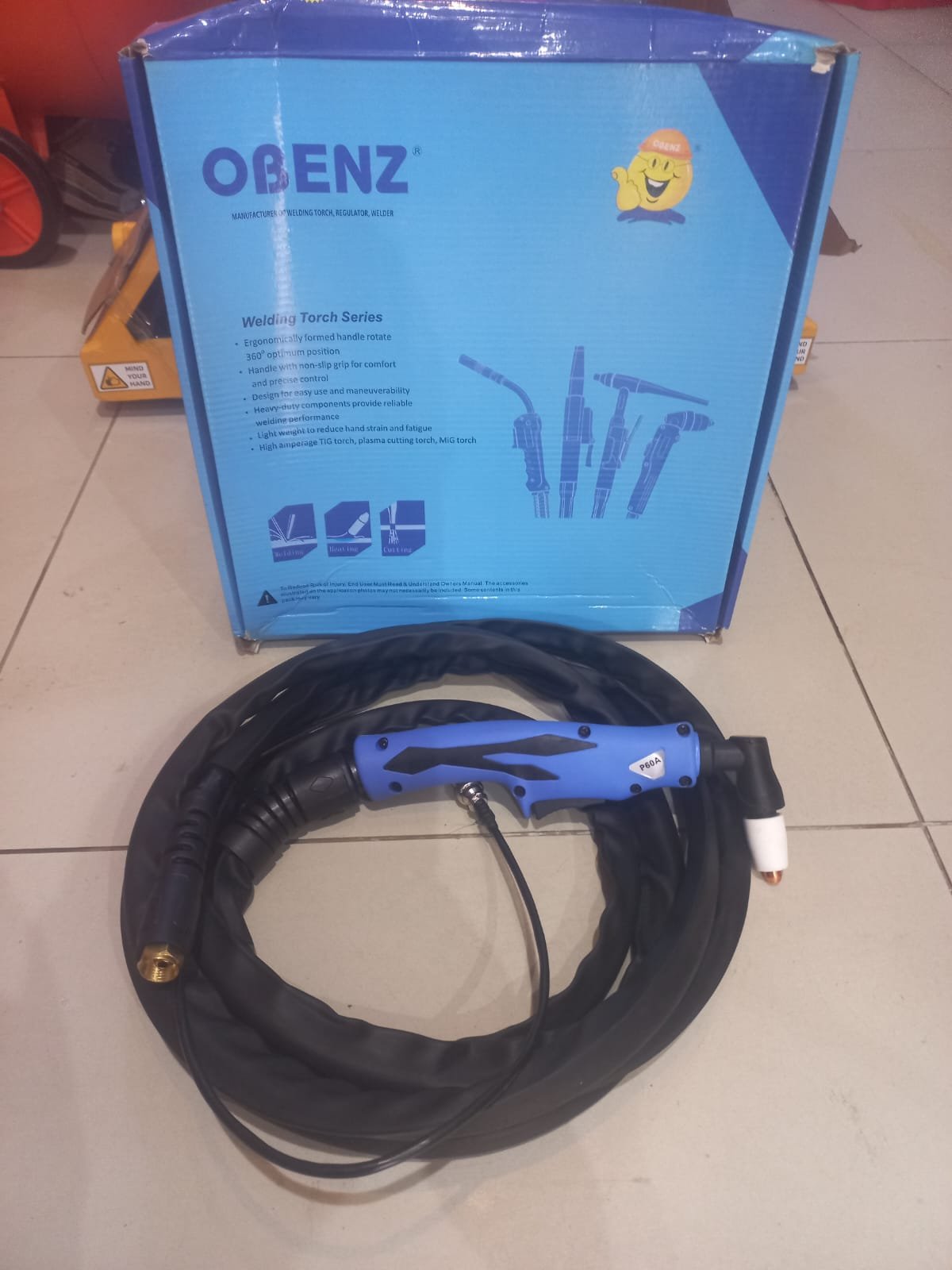PLASMA CUTTING TORCH 4 METERS P60A