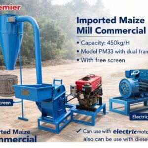 Diesel engined Maize poshomill 10hp
