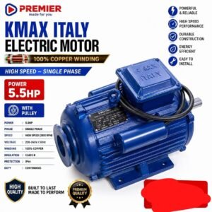 5.5hp kmax italy electric motor high single phase