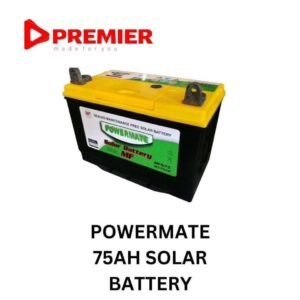 75ah solar battery powermate