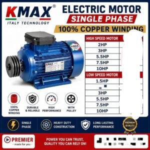 10hp single phase high speed copper motor