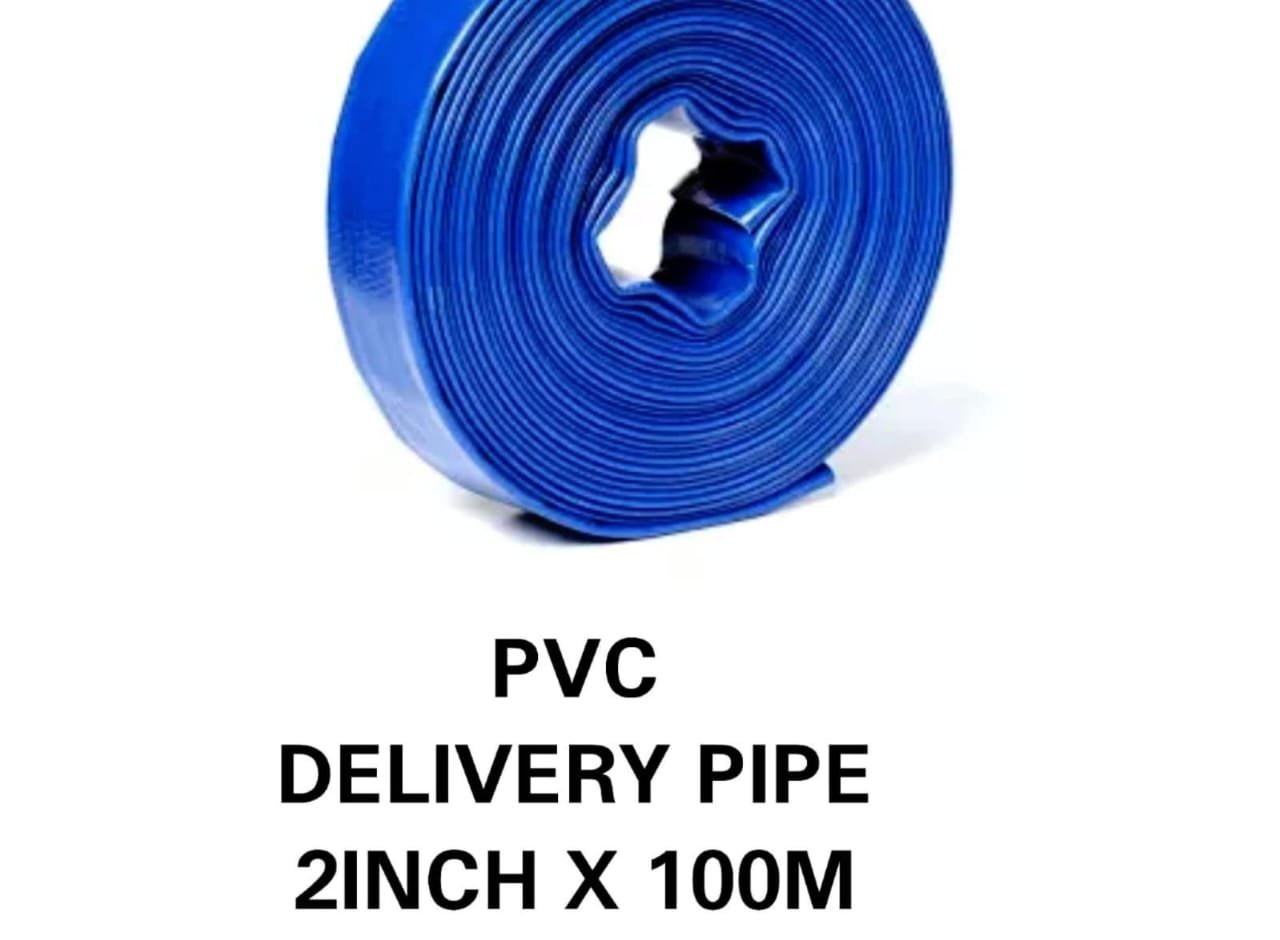Pvc water delivery pipe 2inch 100mtrs