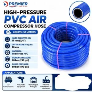 High pressure pvc air compressor hose pipe 50mtrs