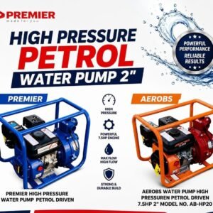 Premier 2inch strong petrol high pressure water pump 7.5hp