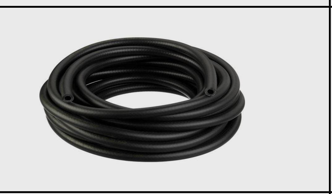 Air rubber hose roll 10mm 50mtrs