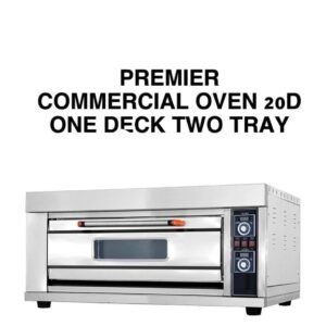 Premier commercial oven one deck two tray