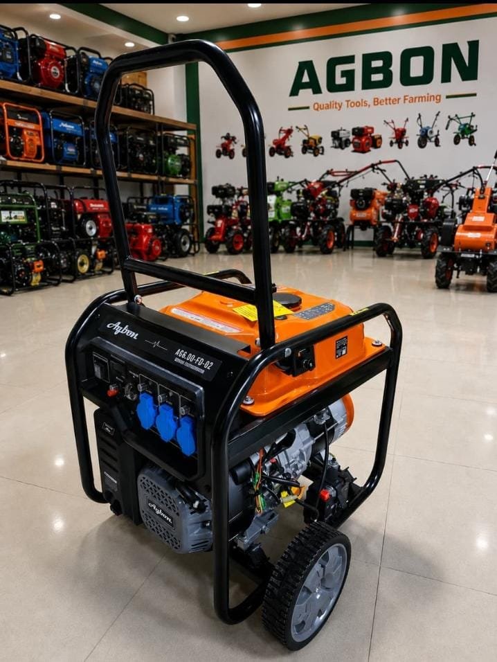 Agbon wheelbarrow petrol generator 10kva single phase