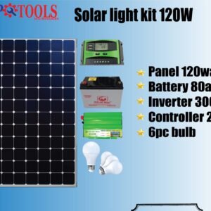 120watts Solar light system kit